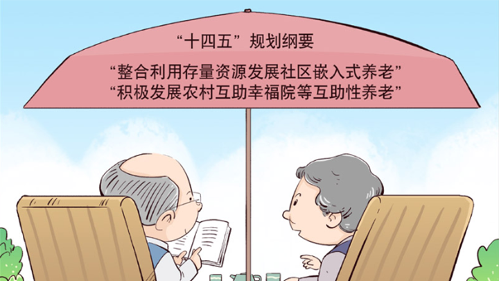 漫画:养老措施