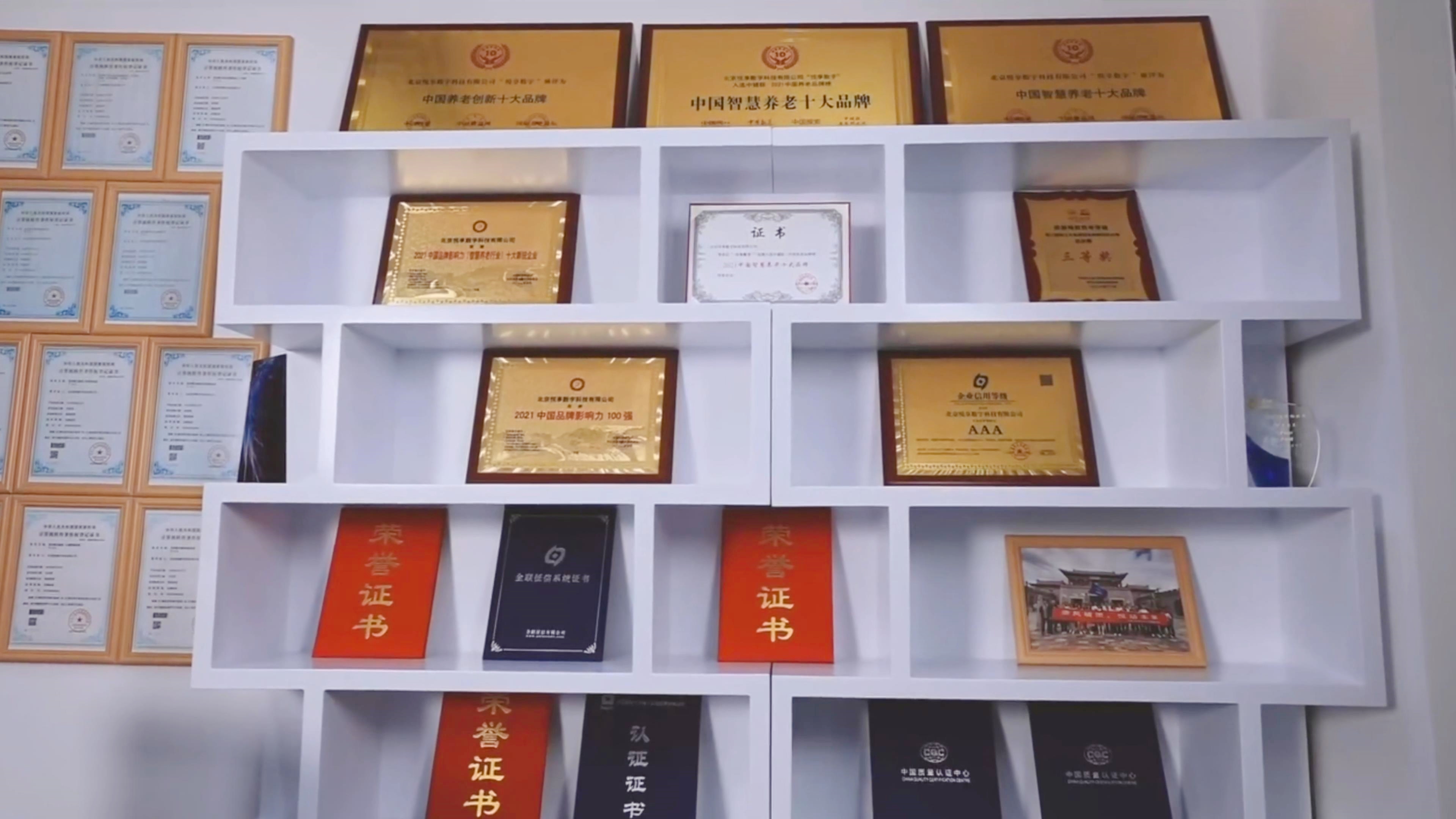 最佳实践—椿萱茂养老十三载,乐祥智慧养老正当时,乐祥创新赋能(图7) 乐祥荣誉墙.jpg